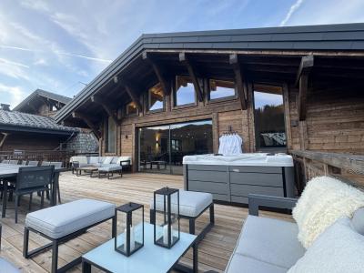 Location au ski Appartement 7 pièces 14 personnes - Chalet Magy - Les Gets - Terrasse