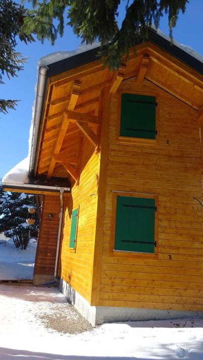 Каникулы в горах Шале 5 комнат 8 чел. - Chalet Mon Repos - Les Gets - зимой под открытым небом