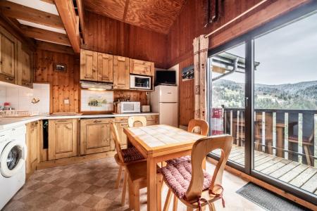 Rent in ski resort Semi-detached 2 room chalet 6 people - Chalet Moudon - Les Gets - Kitchen