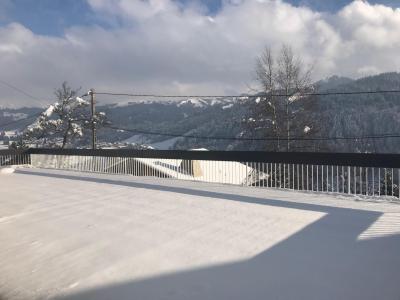 Urlaub in den Bergen 5-Zimmer-Holzhütte für 10 Personen - Chalet Niemaje - Les Gets - Draußen im Winter