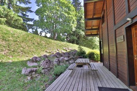 Аренда на лыжном курорте Шале 4 комнат 6 чел. - Chalet P'tiou - Les Gets - Терраса