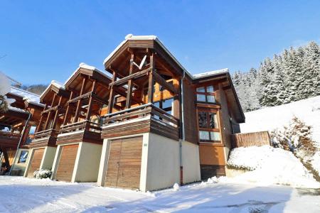 Vakantie in de bergen Appartement triplex 5 kamers 10 personen - Chalet Télémark - Les Gets - Buiten winter