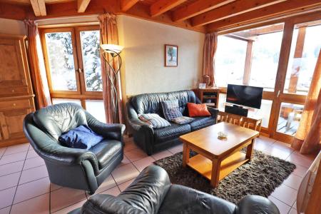 Rent in ski resort 5 room triplex apartment 10 people - Chalet Télémark - Les Gets