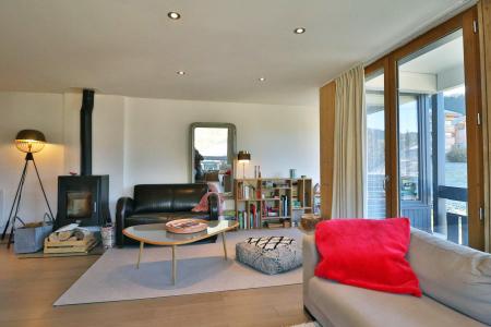 Skiverleih Triplex Wohnung 4 Zimmer 7 Personen (701) - Grands Champs - Les Gets - Wohnzimmer