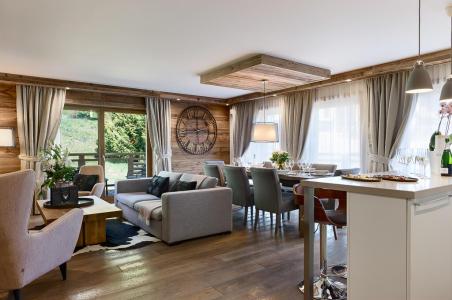 Location au ski Appartement 5 pièces cabine 10 personnes (KG01) - Kangto - Les Gets - Séjour