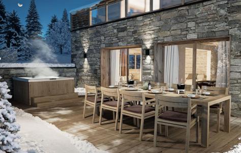 Location au ski Kangto - Les Gets - Terrasse