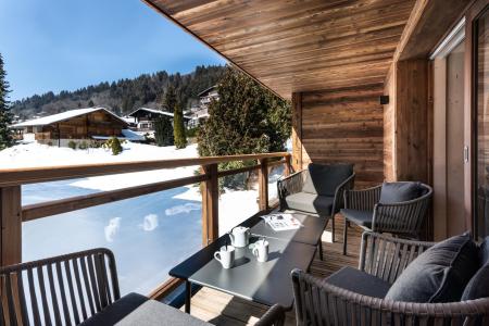 Ski verhuur Appartement 3 kabine kamers 4-6 personen (11) - Kinabalu - Les Gets - Balkon