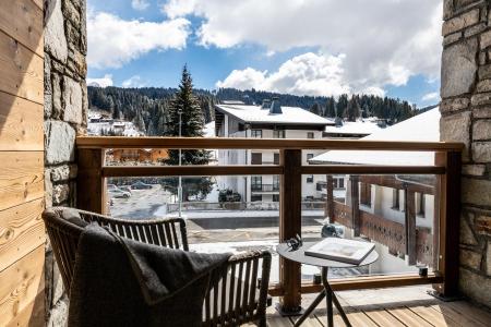 Ski verhuur Appartement 3 kabine kamers 4-6 personen (14) - Kinabalu - Les Gets - Balkon