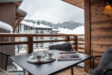 Ski verhuur Appartement 3 kabine kamers 4-6 personen (15) - Kinabalu - Les Gets - Balkon