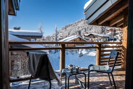 Ski verhuur Appartement 4 kamers 5-7 personen (32) - Kinabalu - Les Gets - Balkon