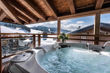 Ski verhuur Appartement duplex 7 kabine kamers 14-16 personen (33) - Kinabalu - Les Gets - Jacuzzi