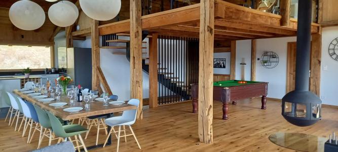 Rent in ski resort 8 room triplex chalet 14 people - LE CHAR - Les Gets - Apartment