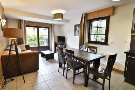 Location au ski Appartement 3 pièces 6 personnes (E1) - Les Fermes d'Emeguy - Les Gets - Séjour