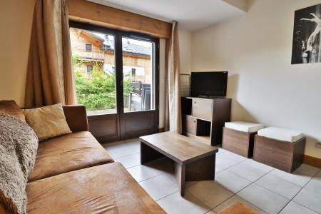 Location au ski Appartement 3 pièces 6 personnes (E1) - Les Fermes d'Emeguy - Les Gets - Séjour