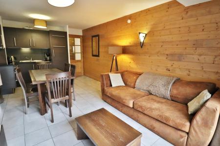 Location au ski Appartement 3 pièces 6 personnes (E1) - Les Fermes d'Emeguy - Les Gets - Séjour