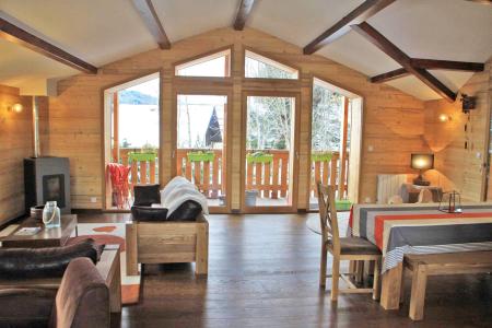 Skiverleih Triplex Wohnung 5 Zimmer 10 Personen (101) - Potets - Les Gets - Wohnzimmer