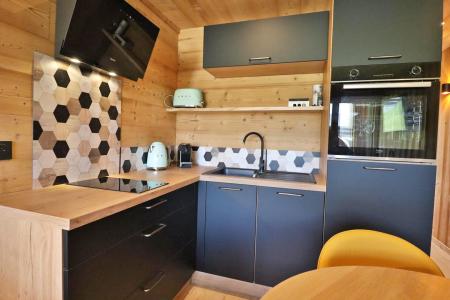 Location au ski Studio cabine 4 personnes (21) - Résidence Adray - Les Gets - Kitchenette