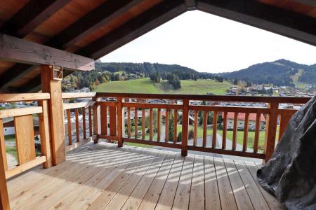 Rent in ski resort 3 room apartment 4 people - Résidence Alpaloosa - Les Gets - Terrace