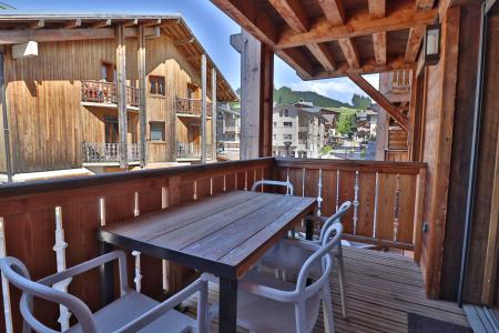 Ski verhuur Appartement 3 kamers 6 personen - Résidence Ambre Blanche - Les Gets - Terras