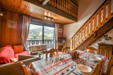 Rent in ski resort 3 room duplex apartment 6 people (18) - Résidence Arc-en-Ciel - Les Gets