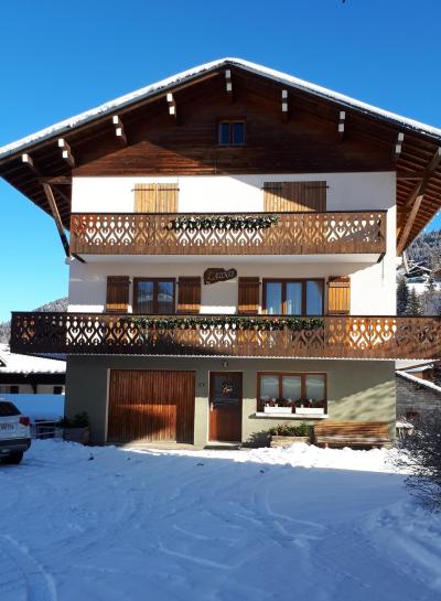 Location au ski Résidence Aulnaie - Les Gets - Extérieur hiver