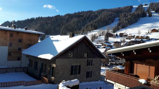 Location au ski Appartement 3 pièces 6 personnes - Résidence Aulnaie - Les Gets - Extérieur hiver