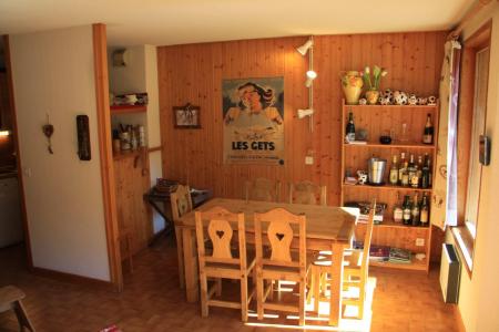 Rent in ski resort 3 room duplex apartment 6 people - Résidence Bois de Lune  - Les Gets - Living room