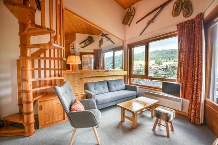 Ski verhuur Studio duplex 5 personen - Résidence Bouillandire - Les Gets