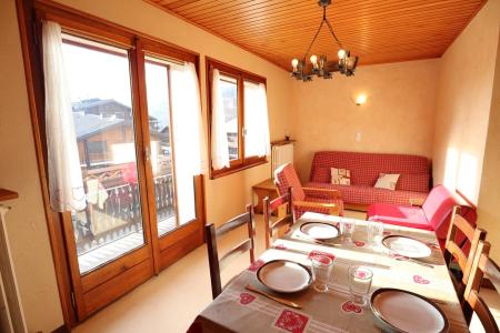 Rent in ski resort 2 room apartment 4 people - Résidence Bruyères - Les Gets - Living room