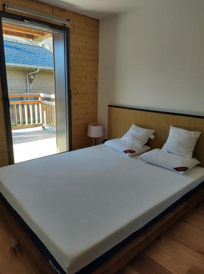 Skiverleih 2-Zimmer-Holzhütte für 6 Personen (Beau Soleil) - Résidence Cairn Harmony  - Les Gets - Schlafzimmer