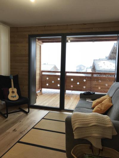 Location au ski Appartement 2 pièces cabine 6 personnes (Beau Soleil) - Résidence Cairn Harmony  - Les Gets - Séjour