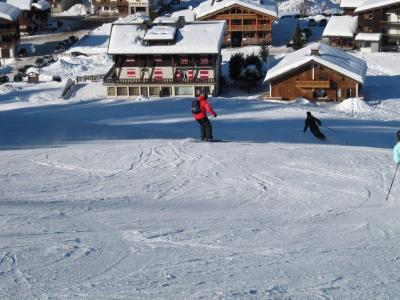 Location au ski Appartement 4 pièces cabine 9 personnes - Résidence Caribou - Les Gets - Extérieur hiver