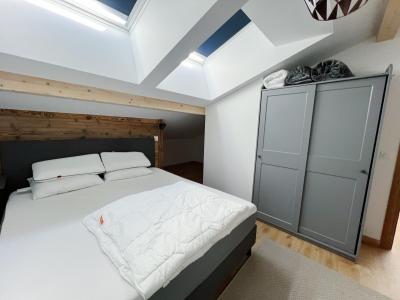 Skiverleih 3 Zimmer Maisonettewohnung für 6 Personen - Résidence Carmine Lodge - Les Gets - Schlafzimmer