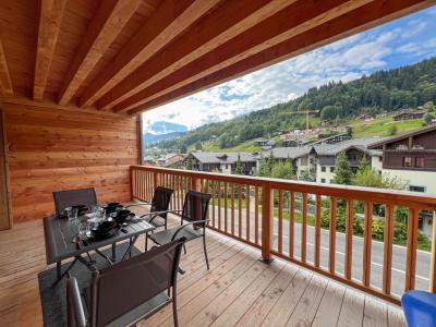 Location au ski Studio cabines 4 personnes - Résidence Carmine Lodge - Les Gets - Balcon