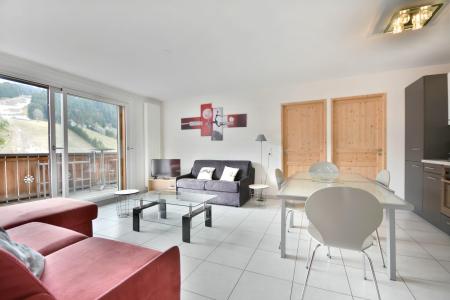 Аренда на лыжном курорте Апартаменты 3 комнат кабин 6 чел. - Résidence Chalet des Perrières - Les Gets - Салон