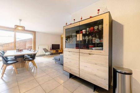 Skiverleih 5-Zimmer-Appartment für 8 Personen - Résidence Chalet des Perrières - Les Gets - Wohnzimmer