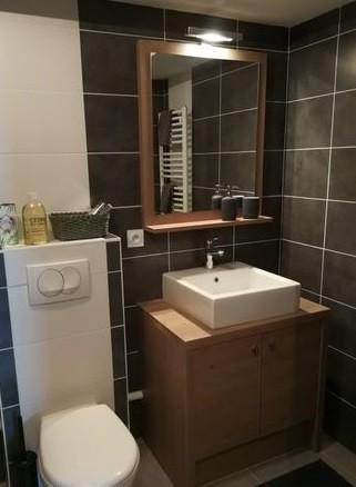 Alquiler al esquí Apartamento 5 piezas para 8 personas - Résidence Chalet des Perrières - Les Gets - Cuarto de ducha