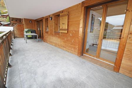 Skiverleih 3-Zimmer-Appartment für 4 Personen - Résidence Chalune - Les Gets - Balkon