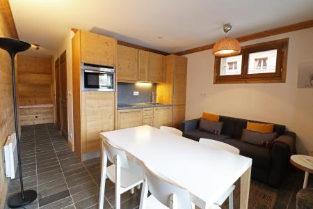 Ski verhuur Appartement 2 kamers bergnis 4 personen - Résidence Chalune - Les Gets - Woonkamer