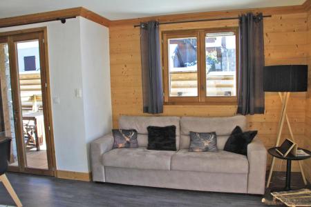 Location au ski Appartement 3 pièces cabine 6 personnes - Résidence Chalune - Les Gets - Séjour