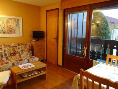 Rent in ski resort 2-room flat for 6 people - Résidence Charniaz - Les Gets - Living room