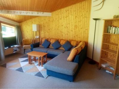 Rent in ski resort 4 room duplex apartment 4-6 people (228) - Résidence Chavaniou - Les Gets - Living room