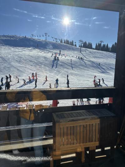 Rent in ski resort Studio cabin 4 people - Résidence Chavannes - Les Gets - Balcony
