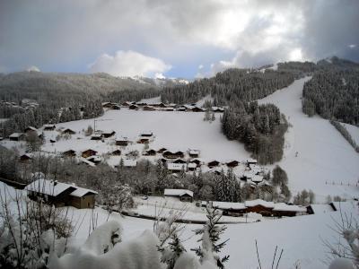 Каникулы в горах Résidence Corzolet - Les Gets - зимой под открытым небом