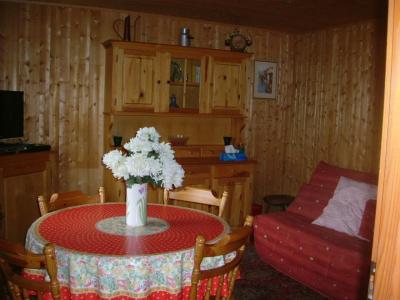 Rent in ski resort 2 room apartment 4 people - Résidence Croc Blanc - Les Gets - Living room