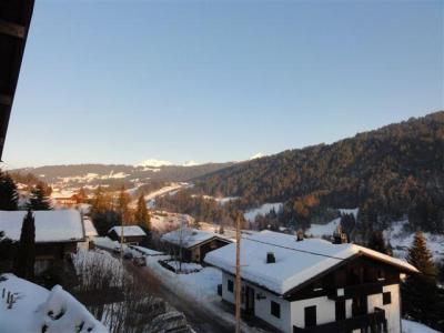 Аренда на лыжном курорте Апартаменты 2 комнат 4 чел. - Résidence Croc Blanc - Les Gets - зимой под открытым небом
