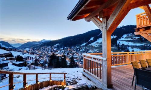Location au ski Résidence Duvel - Les Gets - Extérieur hiver