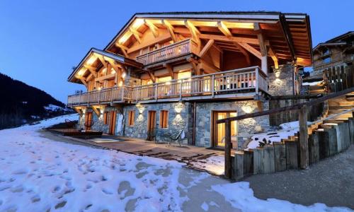 Location au ski Résidence Duvel - Les Gets - Extérieur hiver