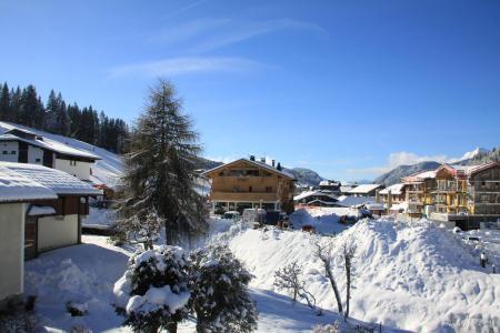 Urlaub in den Bergen 2-Zimmer-Appartment für 5 Personen - Résidence Eleress - Les Gets - Draußen im Winter