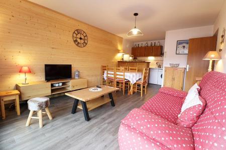 Rent in ski resort 2 room apartment 5 people - Résidence Etoile du Berger - Les Gets - Living room